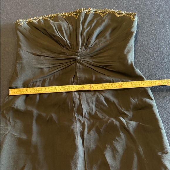 Nine West Stylish Black Strapless Dress Sz 4 - Picture 4 of 9